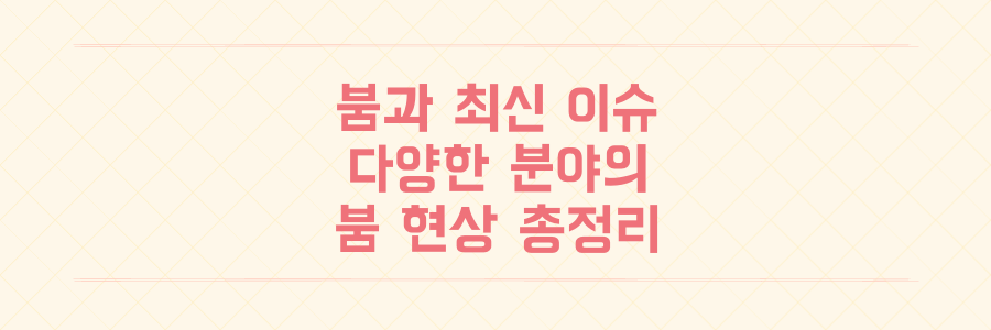 붐, 예능인 딸 공개부터 AI 산업과 데이터센터 열풍까지 최신 이슈 정리